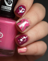 cancer breast nail awareness bloglovin nailasaurus