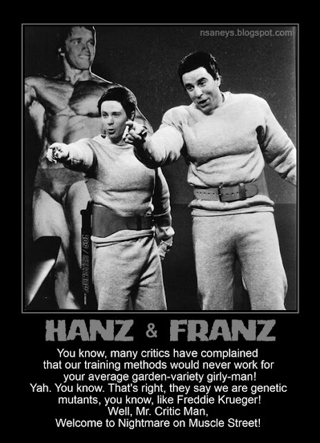 Nsaney'z Posters II: Pumping Up With Hans & Franz