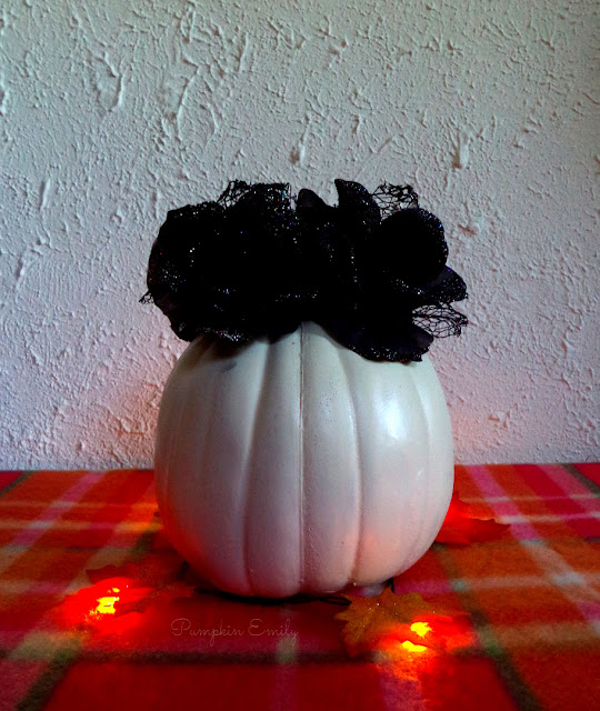 DIY Flower Pumpkin