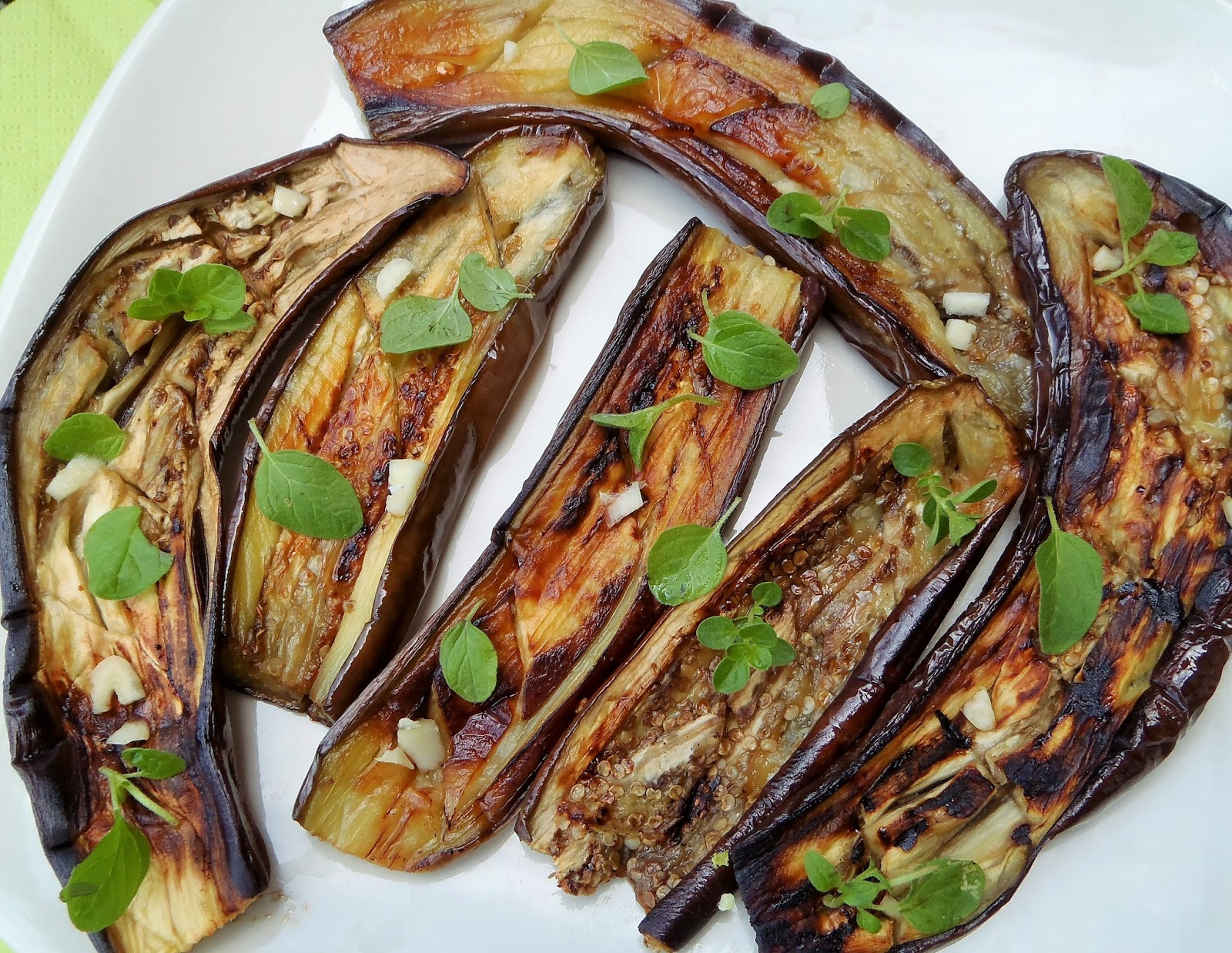 An Italian in the Kitchen Eggplant boats