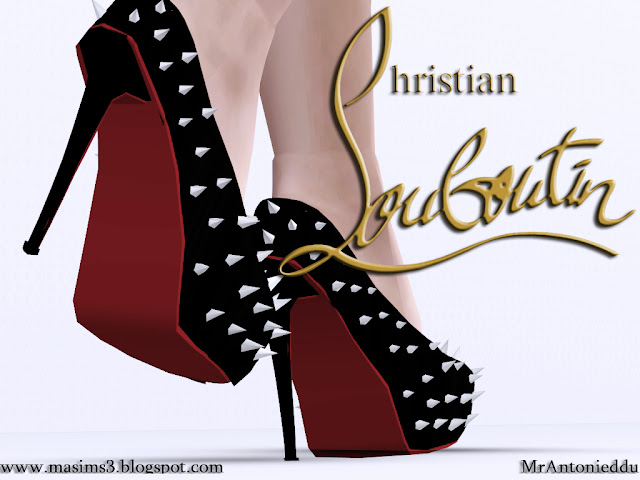 Christian Louboutin Alti Spiked 3D Pumps