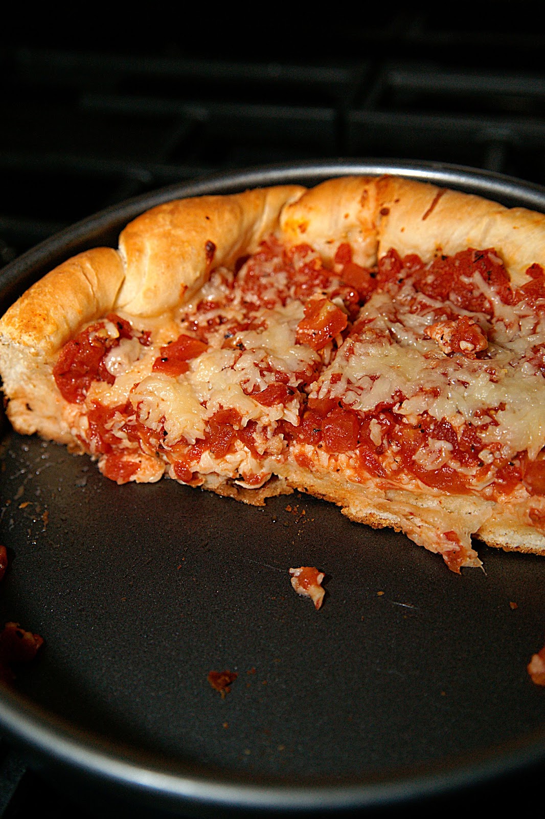 Savory Sweet and Satisfying Chicago Style Deep Dish Pizza