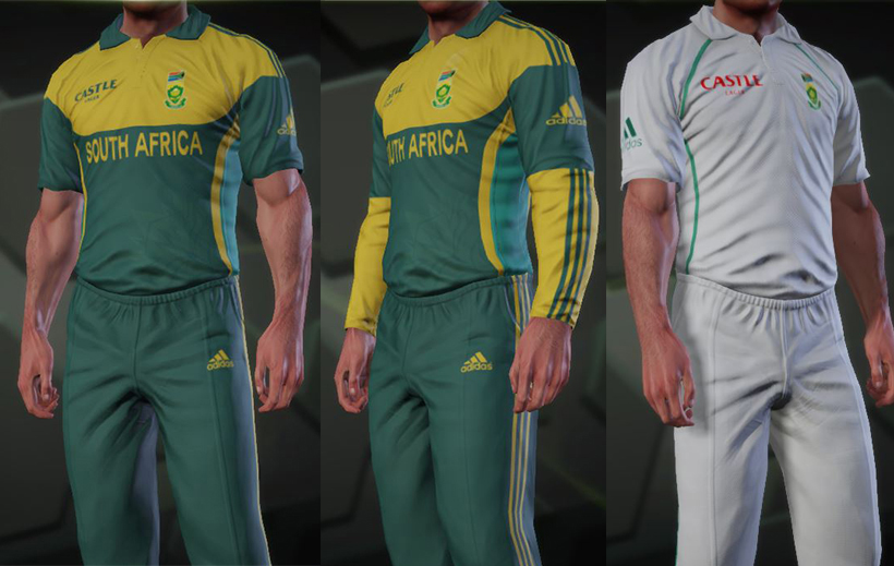 south africa cricket kit