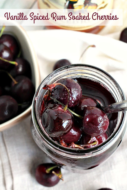 Looking for a way to make those sweet, in-season cherries last just a little longer? Make these boozy Vanilla Spiced Rum Soaked Cherries!