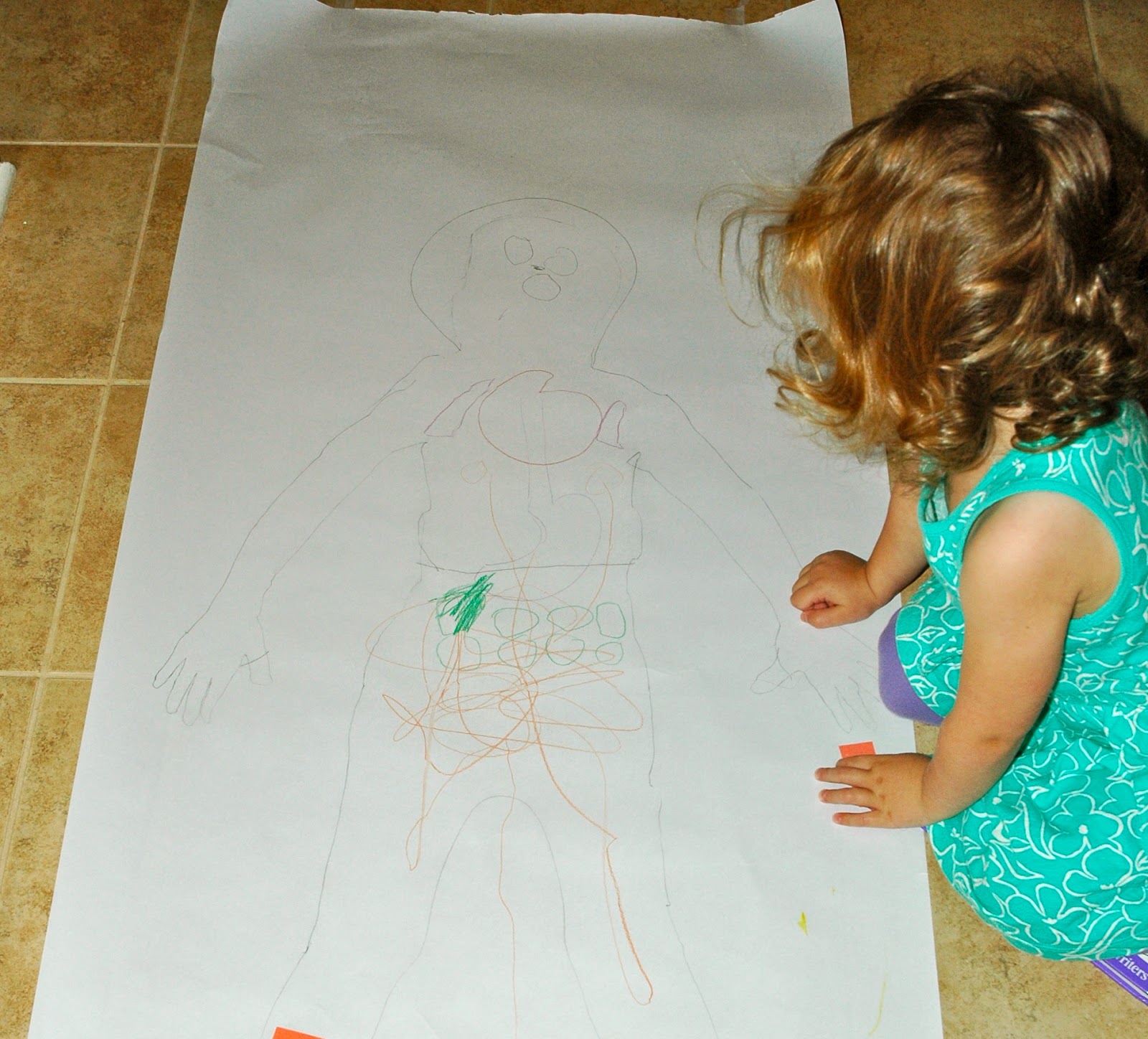 Weekly Home Preschool Theme- My Body | What Can We Do With Paper And Glue