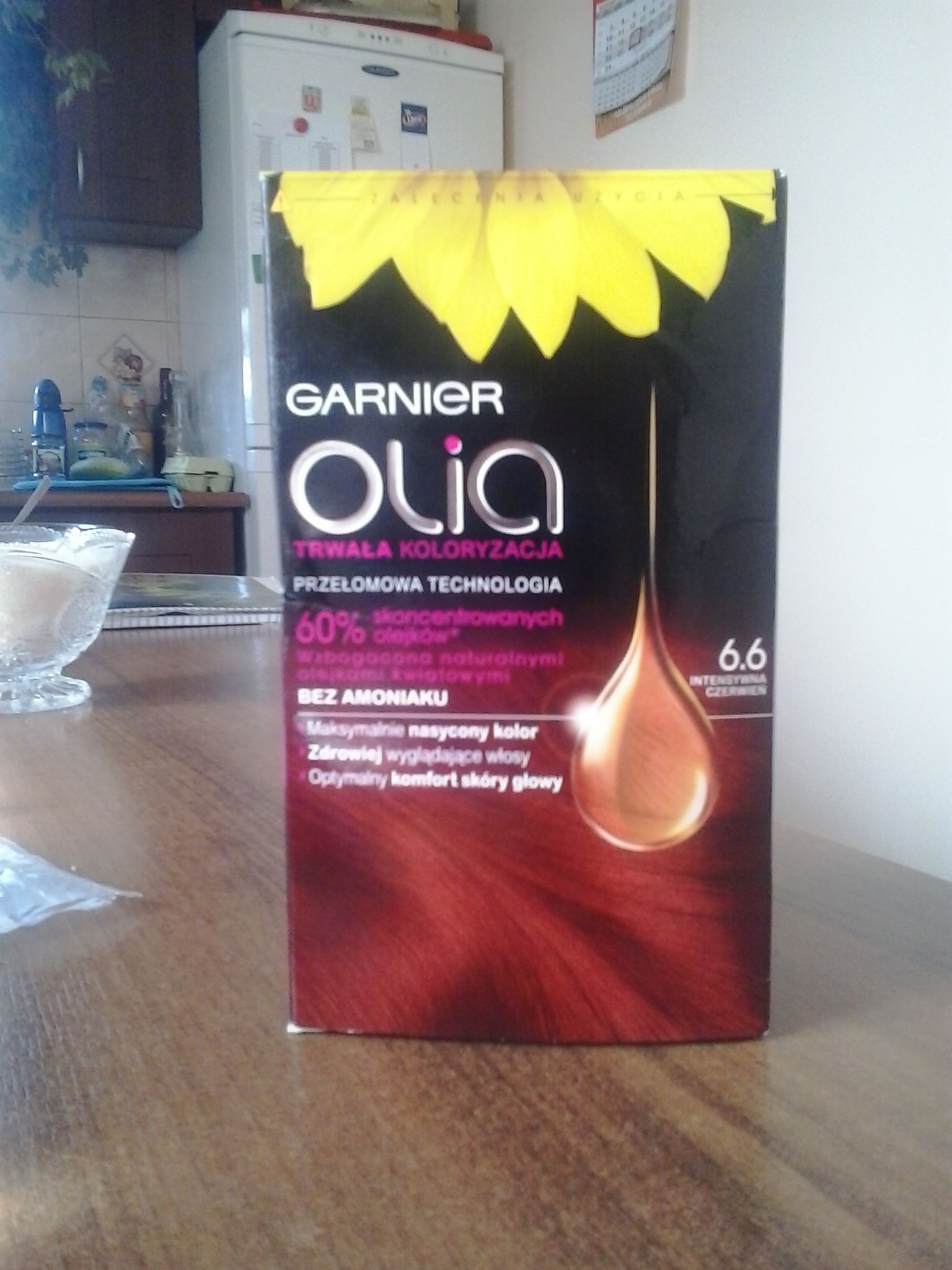 Garnier Olia 6.6 Intensywna czerwień