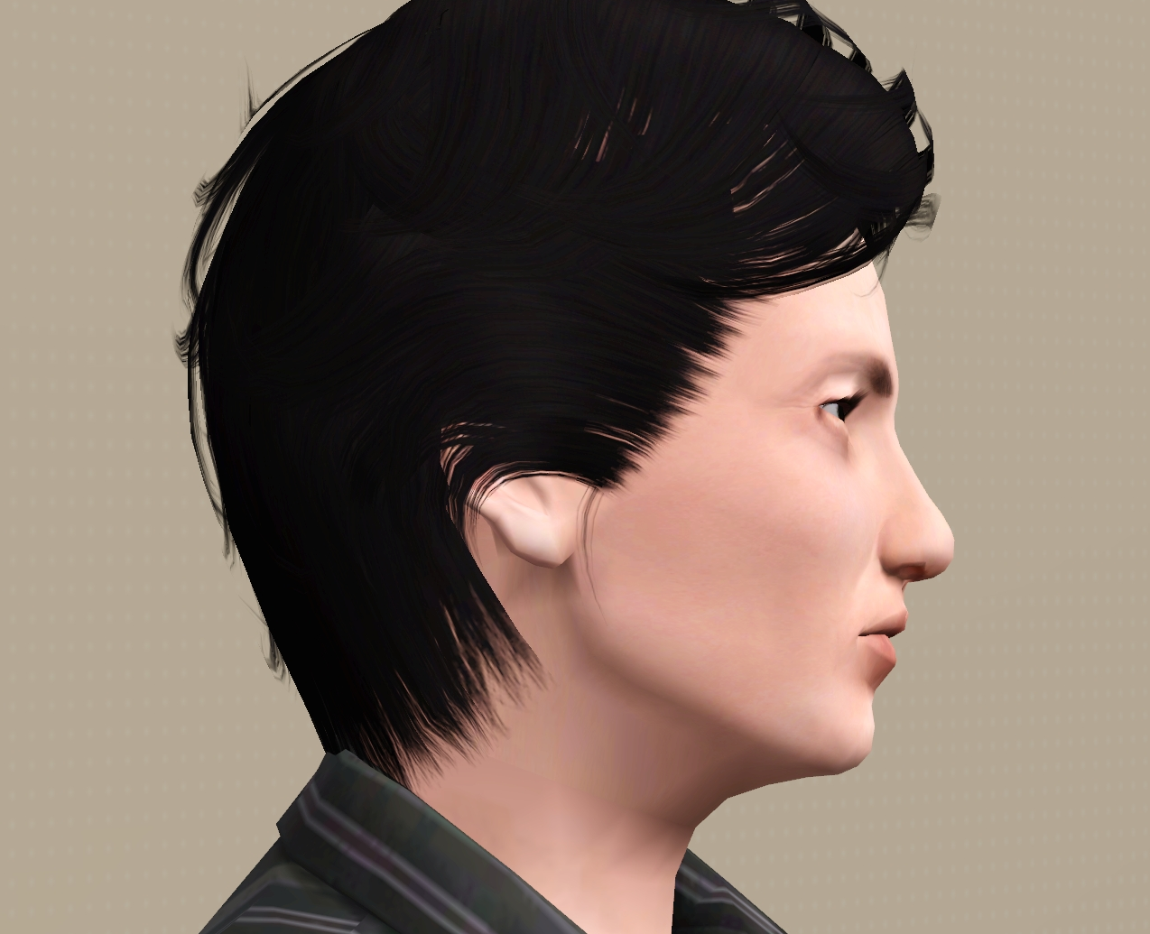 Mod The Sims WCIF This Side swept Male Hair mod-the-sims-wcif-this-side-swept-male-hair