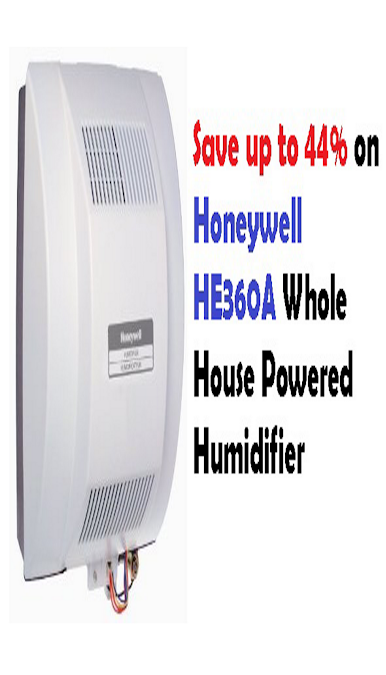Honeywell He360a Whole House Powered Humidifier