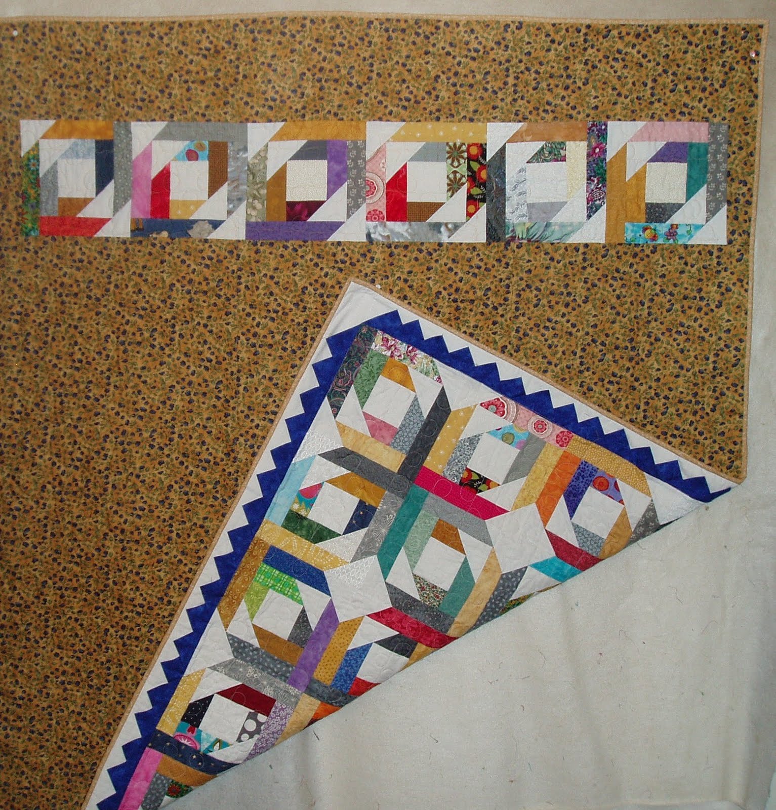 Block Lotto Pineapple Blossom Finish A Quilt for ME!