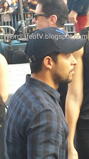 Terminator Genisys Red Carpet Premiere Wilmer Valderrama very casually dressed