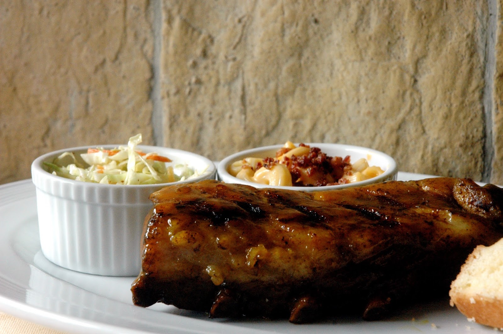 DUDE FOR FOOD: Striking Gold: The New Carolina Gold Pork Ribs from Racks