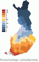 Puutarhablogit kasvuvyöhykkeittäin