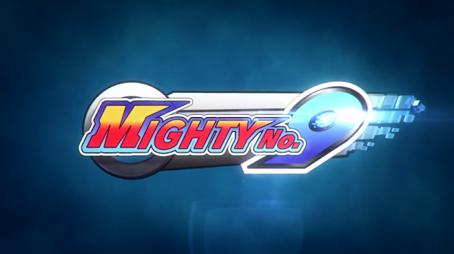 Mighty No. NIIIIINE Mighty Number Nine logo No. 9