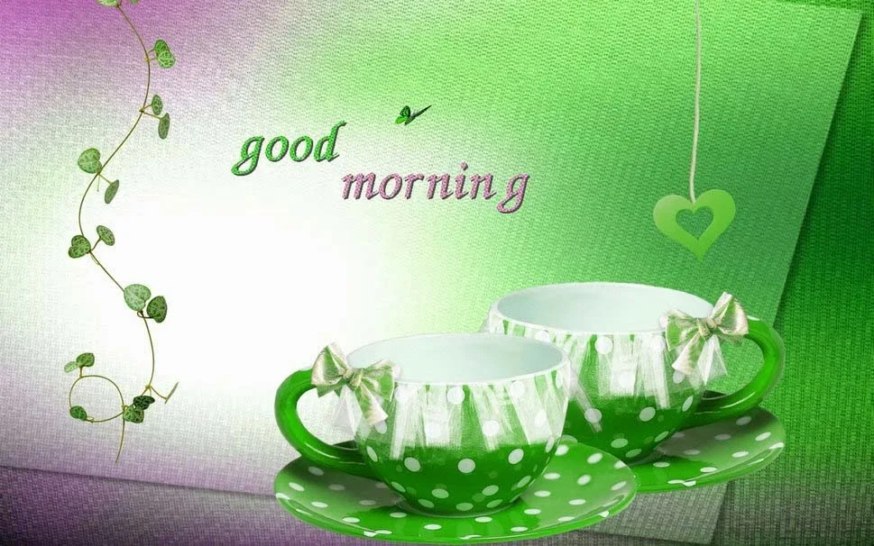 good-morning-wallpaper-hd-green-color