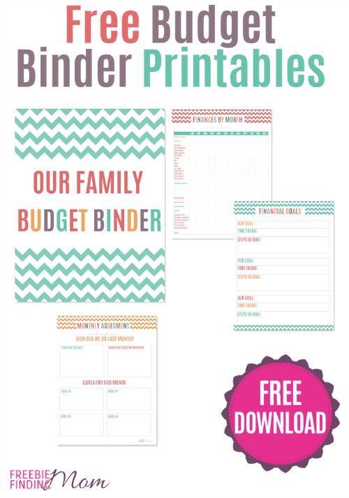 free budget printables