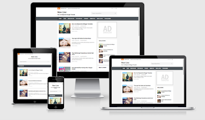 New Line responsive template arlina