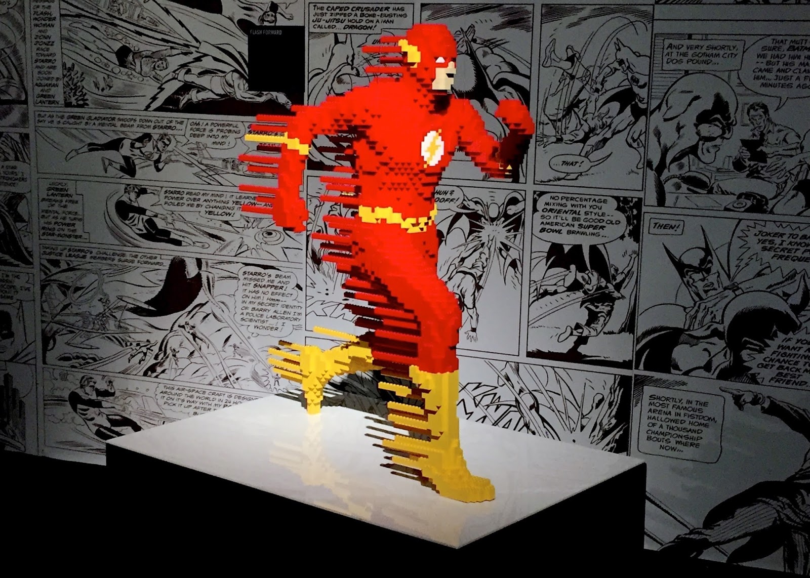 art of the brick dc super heroes pink julep