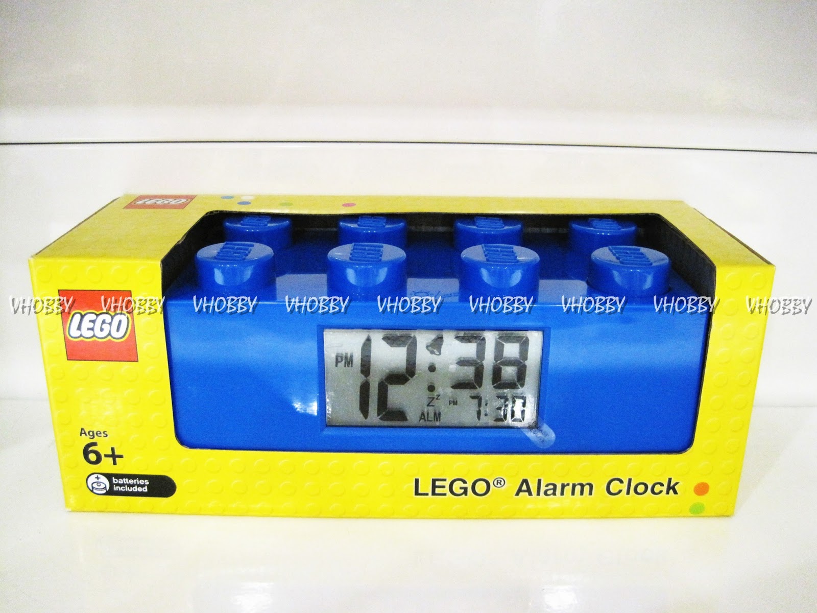 VHOBBY LEGO Alarm Clock, Led Torch, Led Head Lamp & Led Key Light