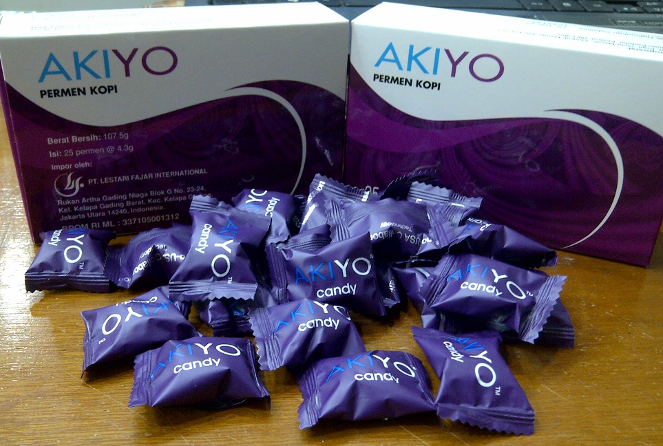 PERMEN AKIYO -AKIYO Permen Penambah Stamina&Vitalitas Pria