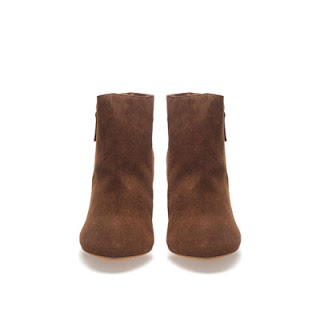 Khaki women basic cowboy ankle