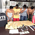 Polícia prende quatro pessoas e apreende 20kg de maconha, em Patos. FOTOS