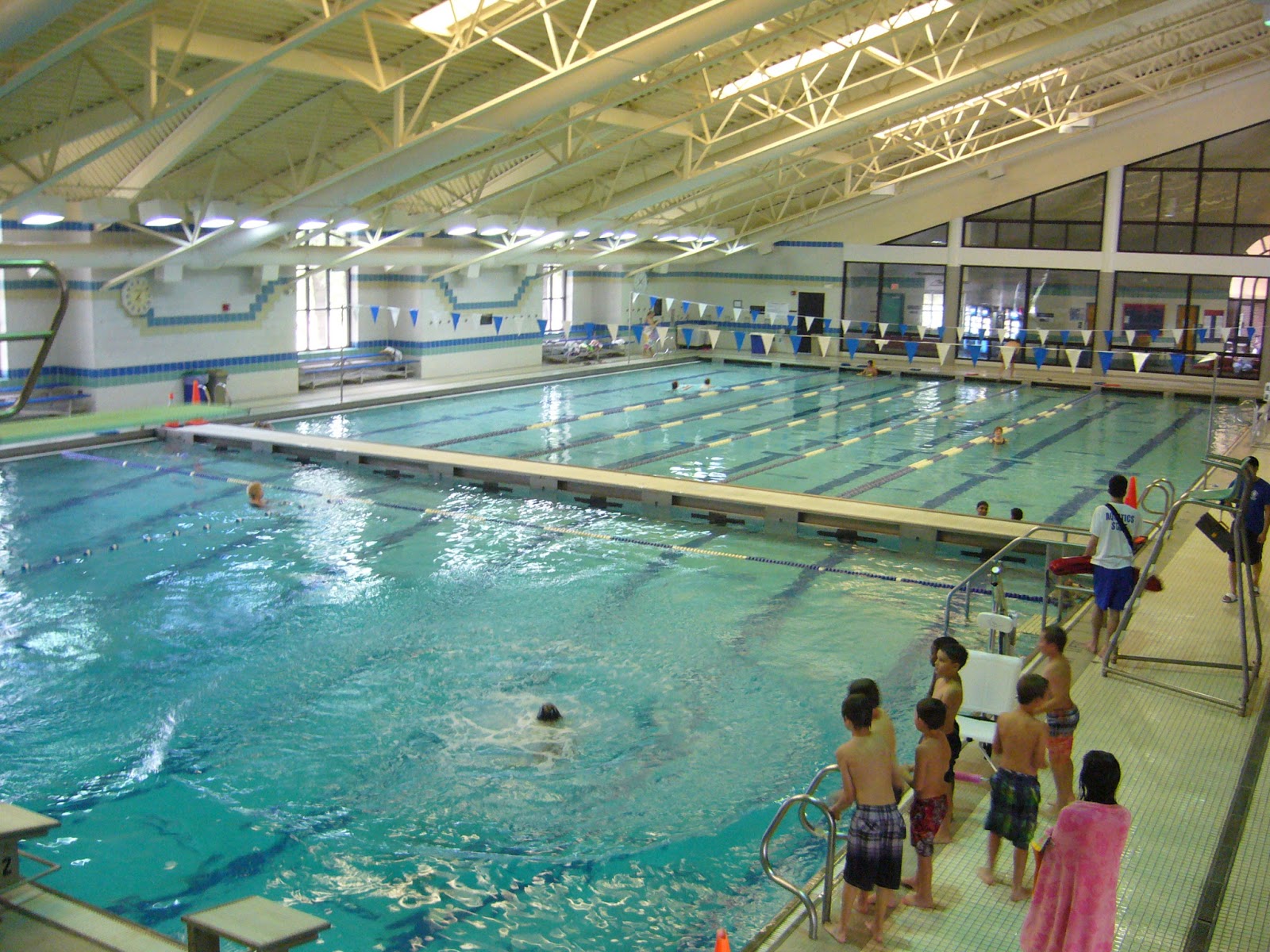 News from Washington OUR AFTERNOON AT OLNEY INDOOR SWIM CENTER