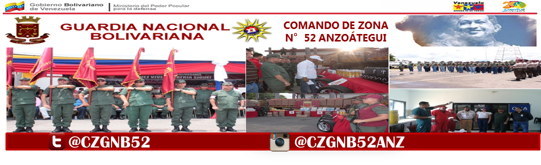 Prensa Comando de Zona N° 52 - GNB