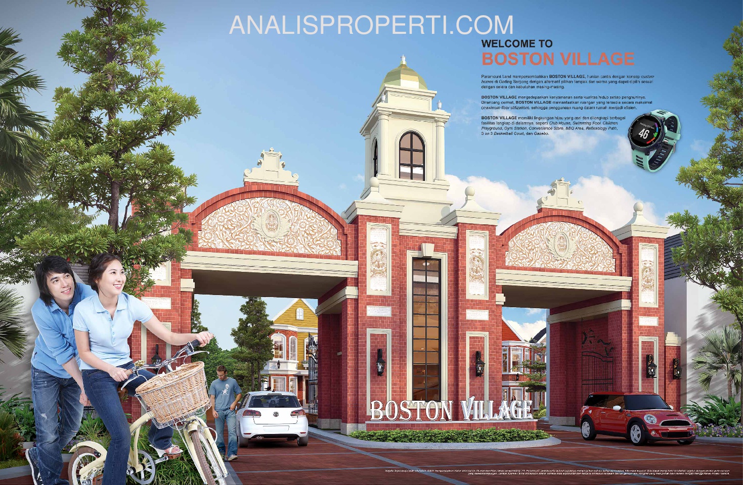 Boston Village, Perumahan Terbaru Paramount Land - Analis Properti
