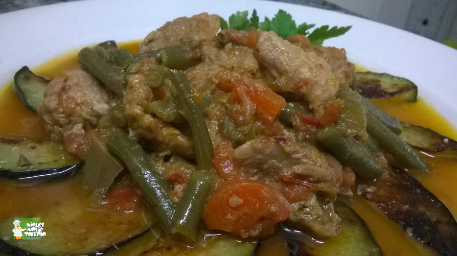 Estofado de Cerdo con Berenjenas