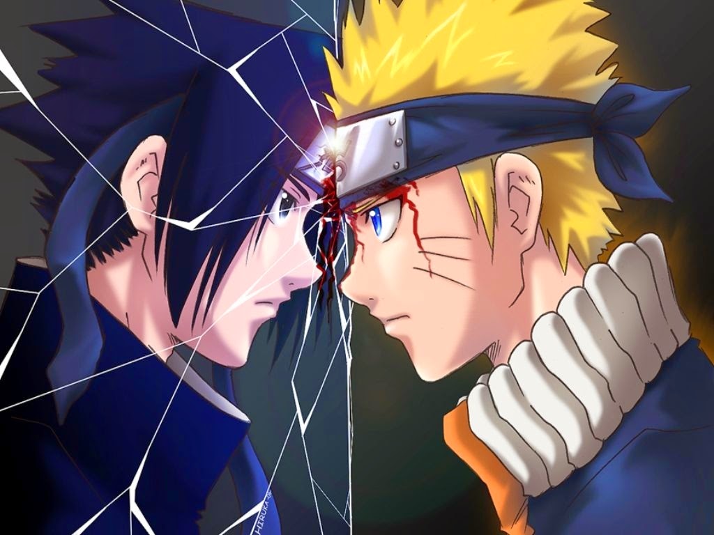 WallpapersKu Naruto vs Sasuke Wallpapers