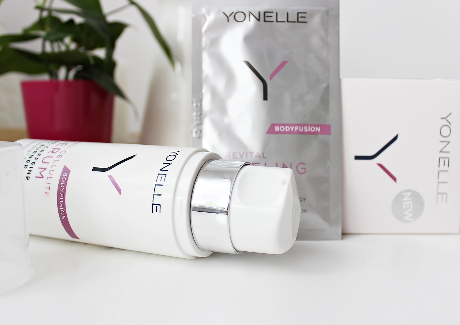 YONELLE BODYFUSION | Serum Antycellulitowe i Peeling Rewitalizujący YONELLE BODYFUSION | Serum Antycellulitowe i Peeling Rewitalizujący