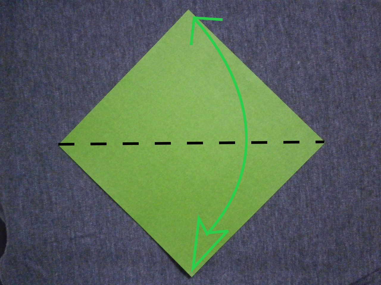 KATAKOTO ORIGAMI Basic Technique "mountain fold"