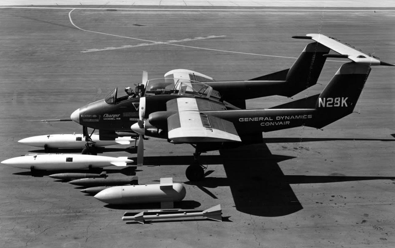 FDRA - Fuerza Aérea: COIN: Convair Model 48 Charger