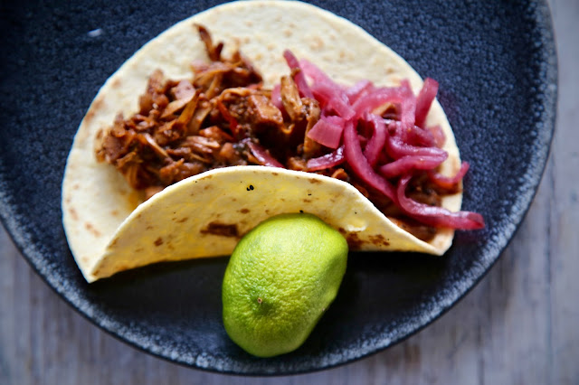 bbq jackfruit taco