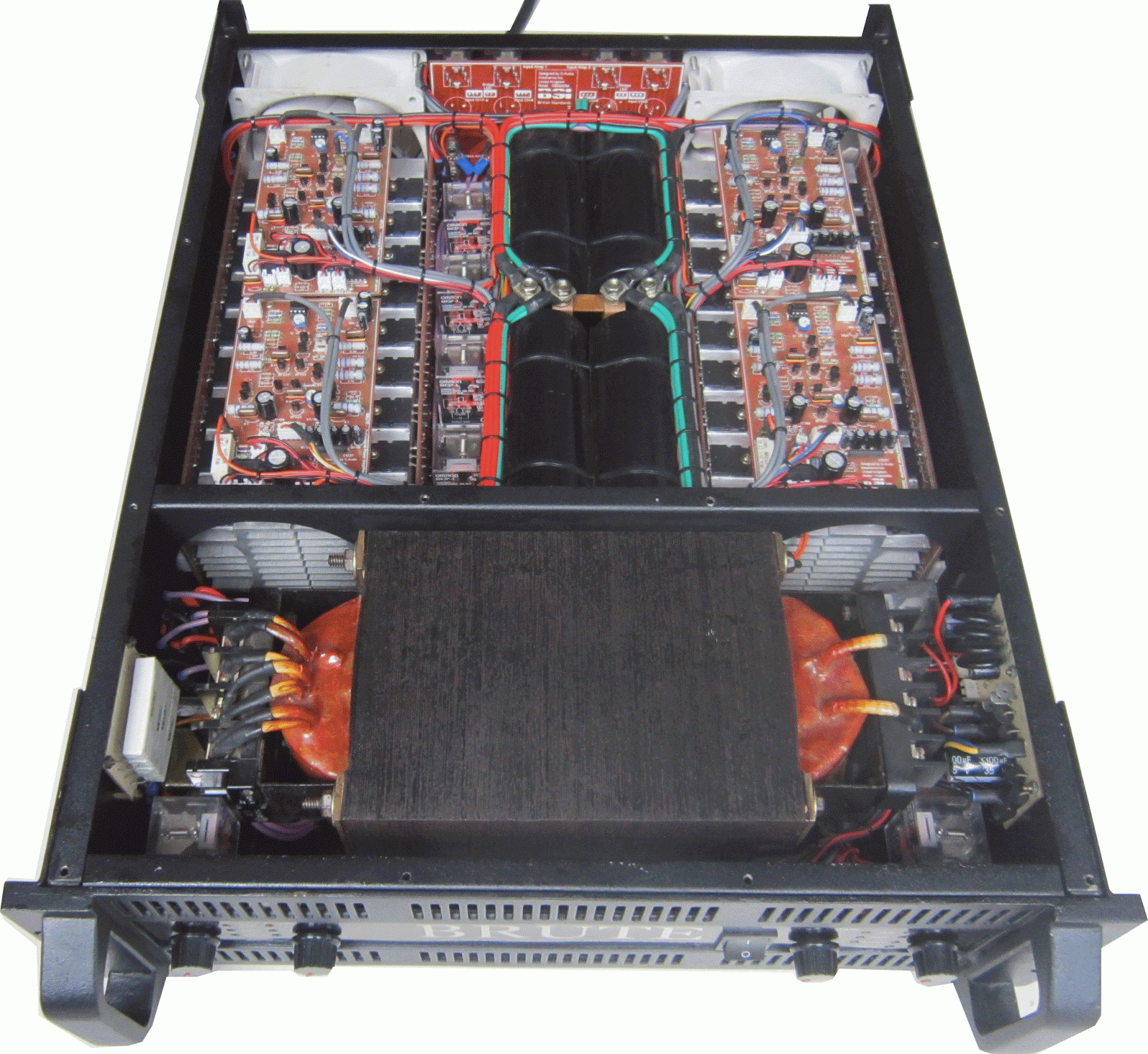  BRUTE Professional Power Amplifiers RMS 8000 Watts 4 Channel Amplifier Made in Sri Lanka