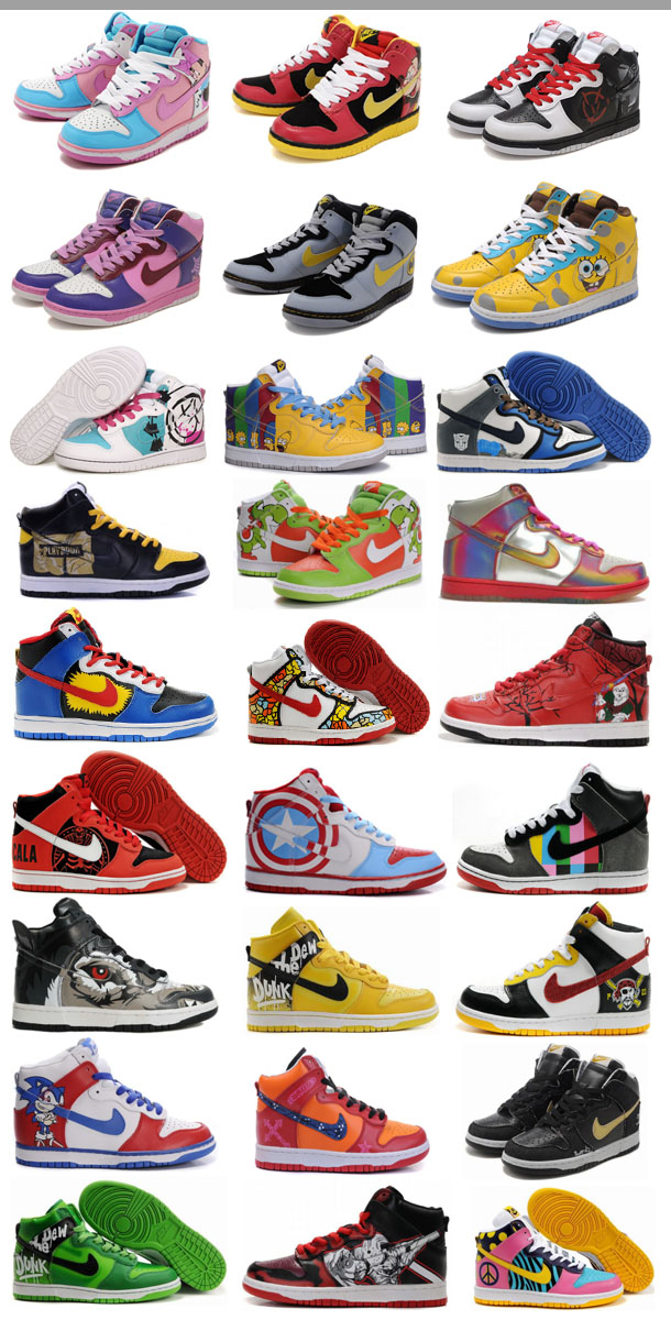 nike dunk collection