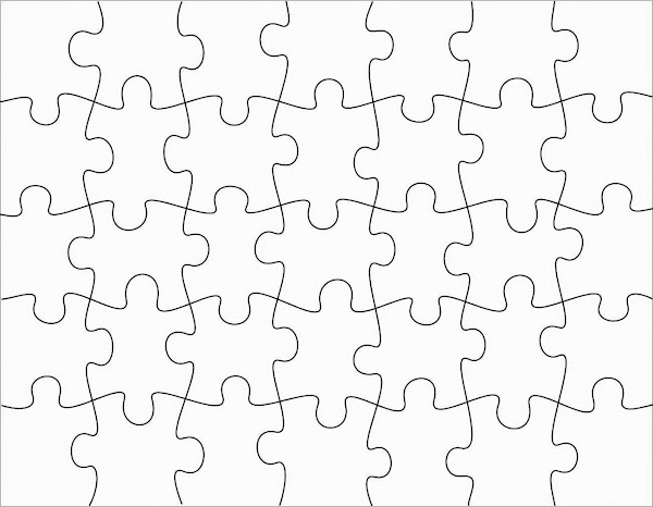 7+ Jigsaw Puzzle Template Jigsaw Puzzles Cut Diy Puzzle Pieces Template Blank Piece Printable Rompecabe Article