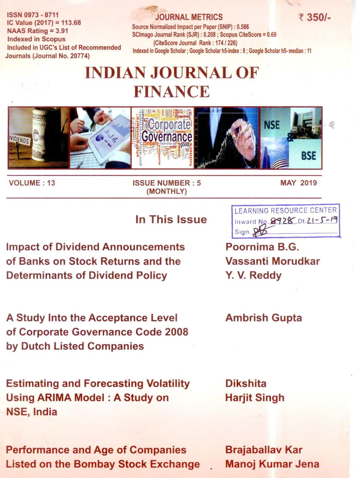http://www.indianjournaloffinance.co.in/index.php/IJF/issue/view/8490