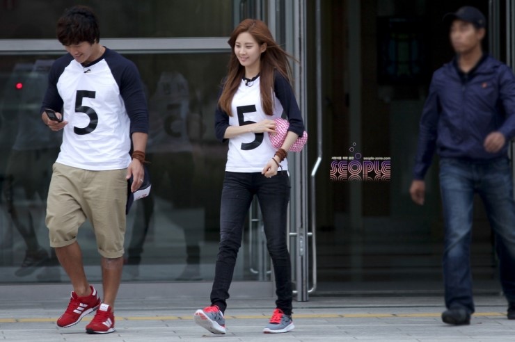 오늘자 김종국, 서현 | 인스티즈