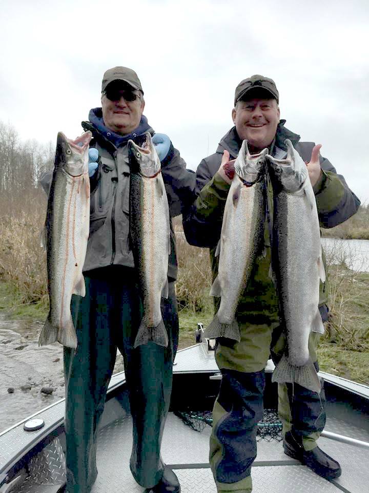 Saving Fish from Drowning Satsop River Fishing Guides