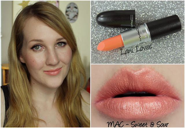 MAC Sweet & Sour lipstick swatch