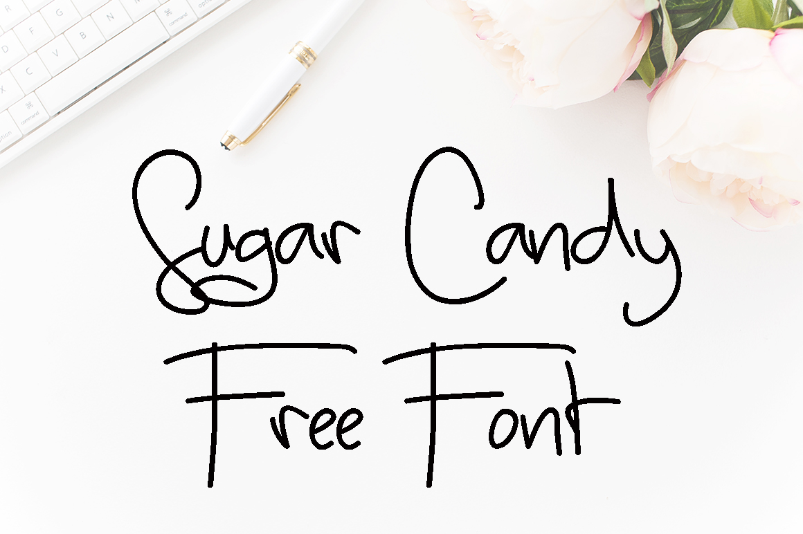 DLOLLEYS HELP Sugar Candy Free Font