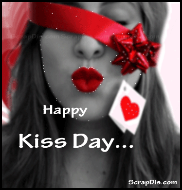 Happy Kiss Day Animated GIF Images