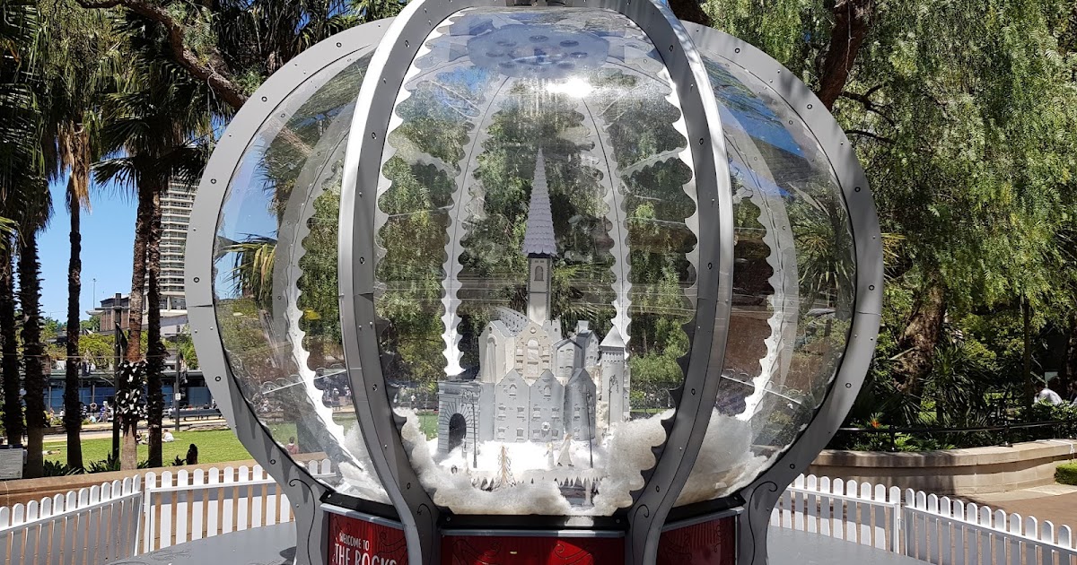 sydney city and suburbs the rocks christmas snow globe sydney city and suburbs the rocks christmas snow globe