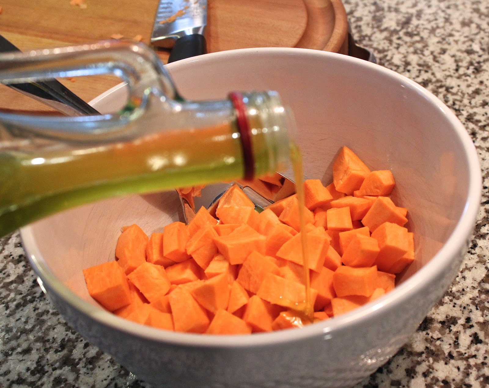 Hey, Mom! What's For Dinner? OvenRoasted Spiced Sweet Potatoes