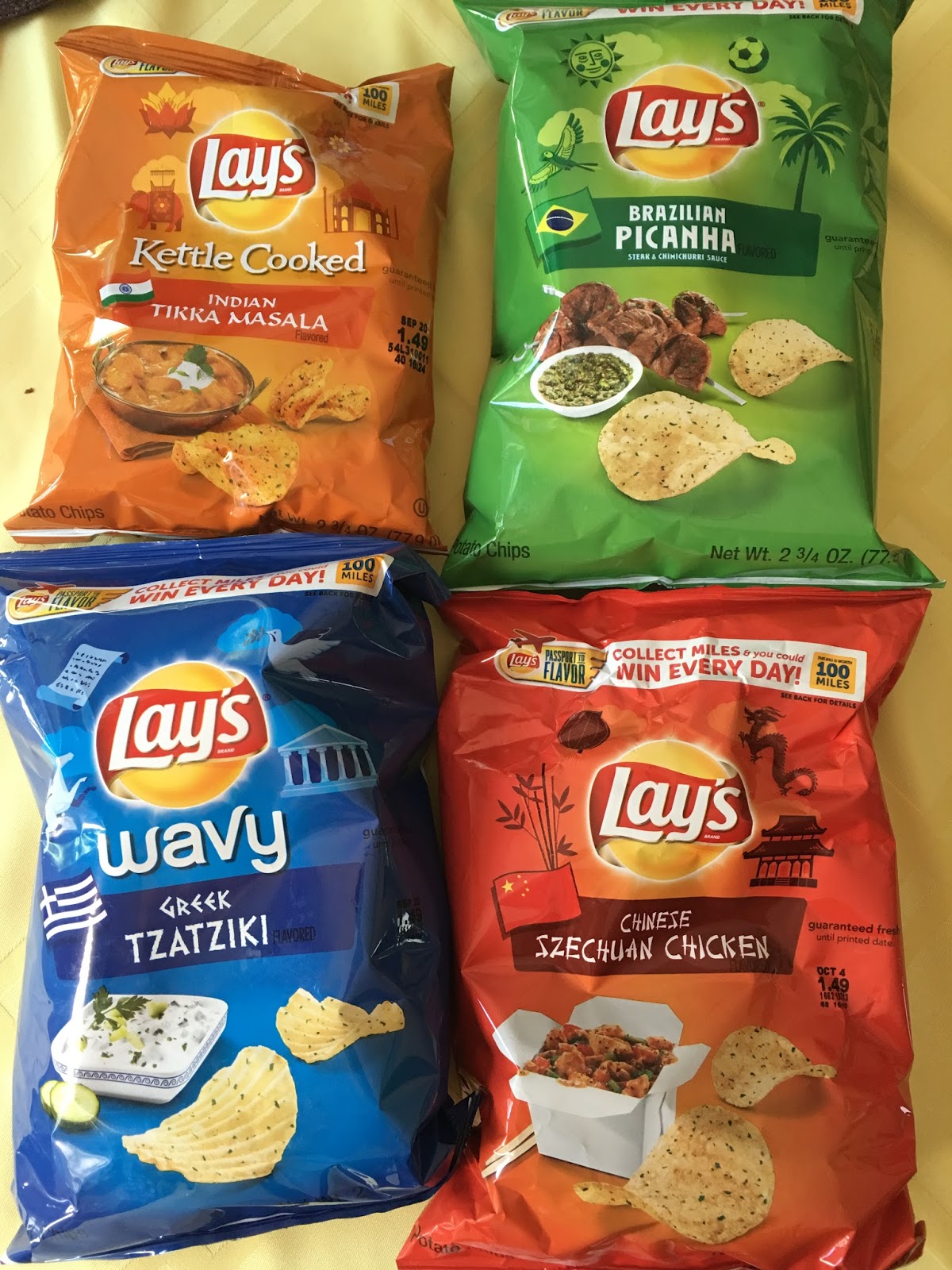 Lays Chips Flavors Contest