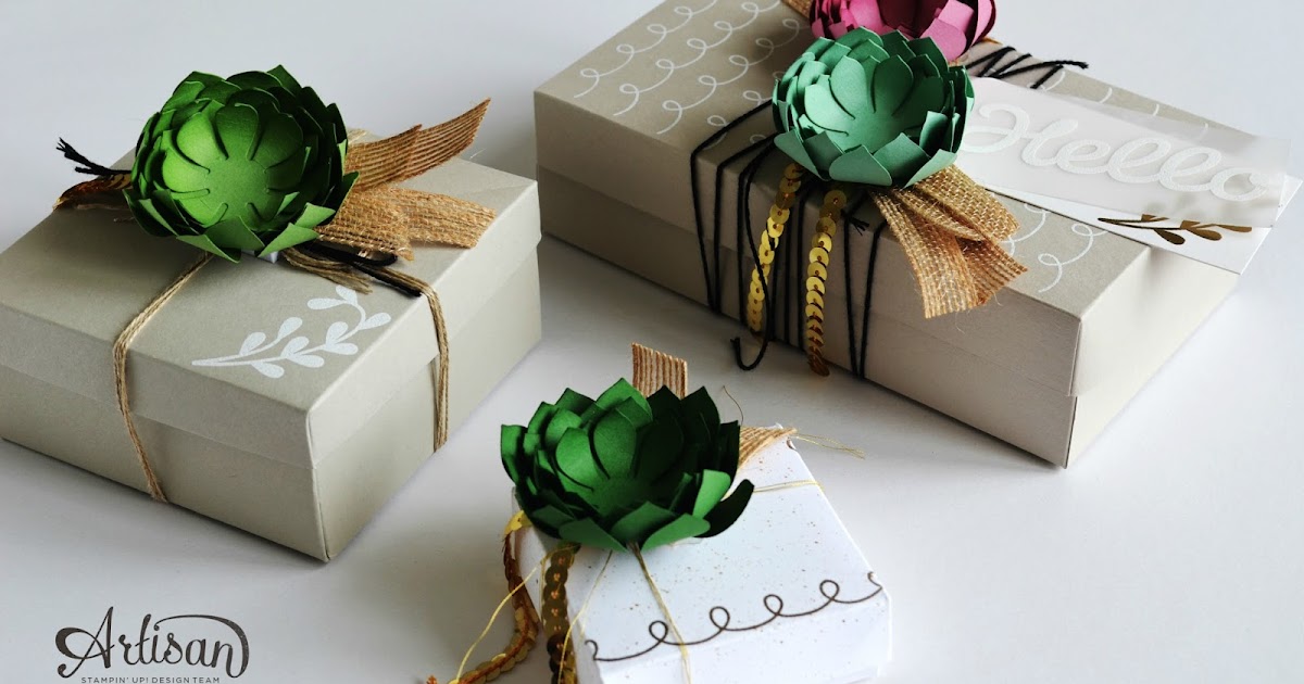 The Stamping Blok Vertical Garden Gift Boxes