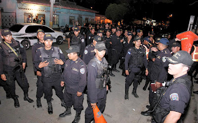 Honduras police operativos