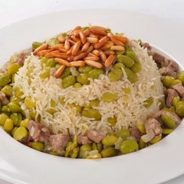 Fava beans and Rice (Rez bel fool) LEBANESE RECIPES