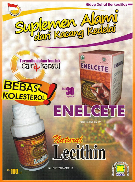 lecithin cair dan kapsul produk nasa